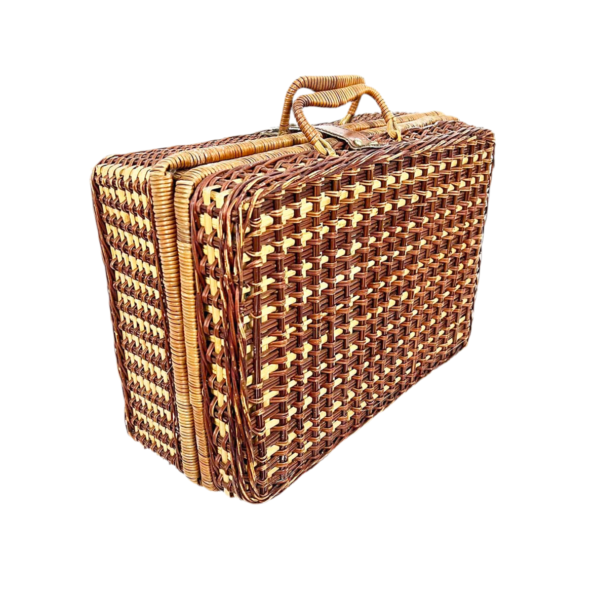 Rattan Weave Picnic Basket