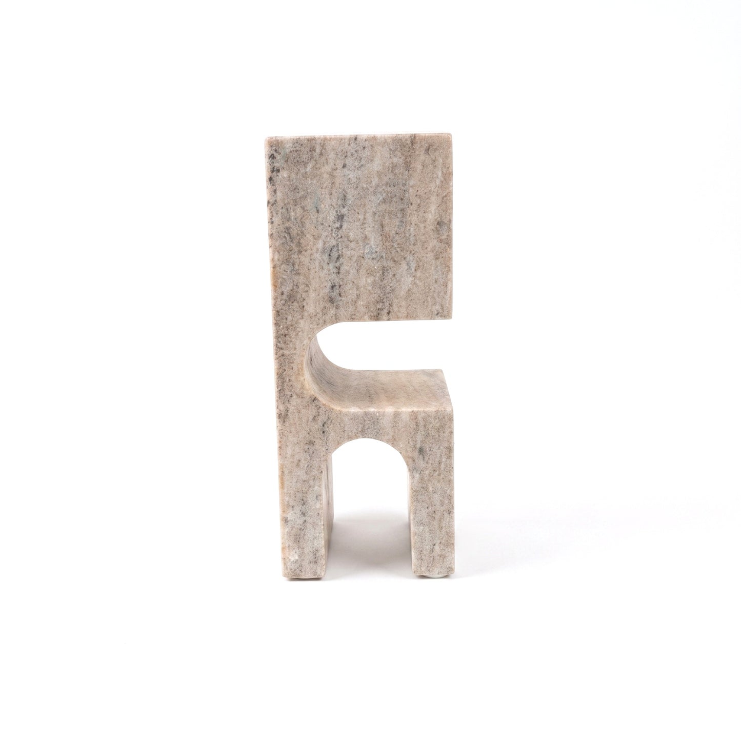 Geometric Stone Architectural Sculpture