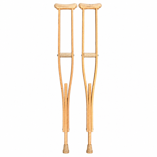 Wooden Underarm Crutches