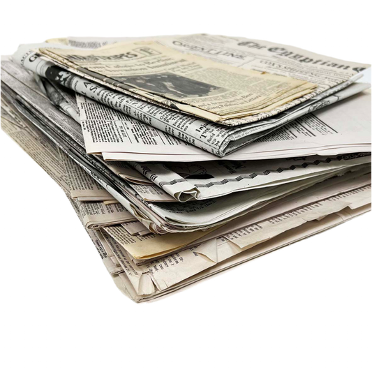 Vintage Newspaper Filler Lot