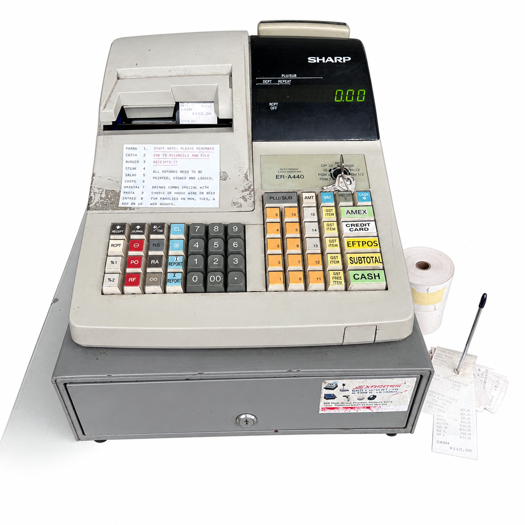 Commercial Electronic Cash Register (Working)
