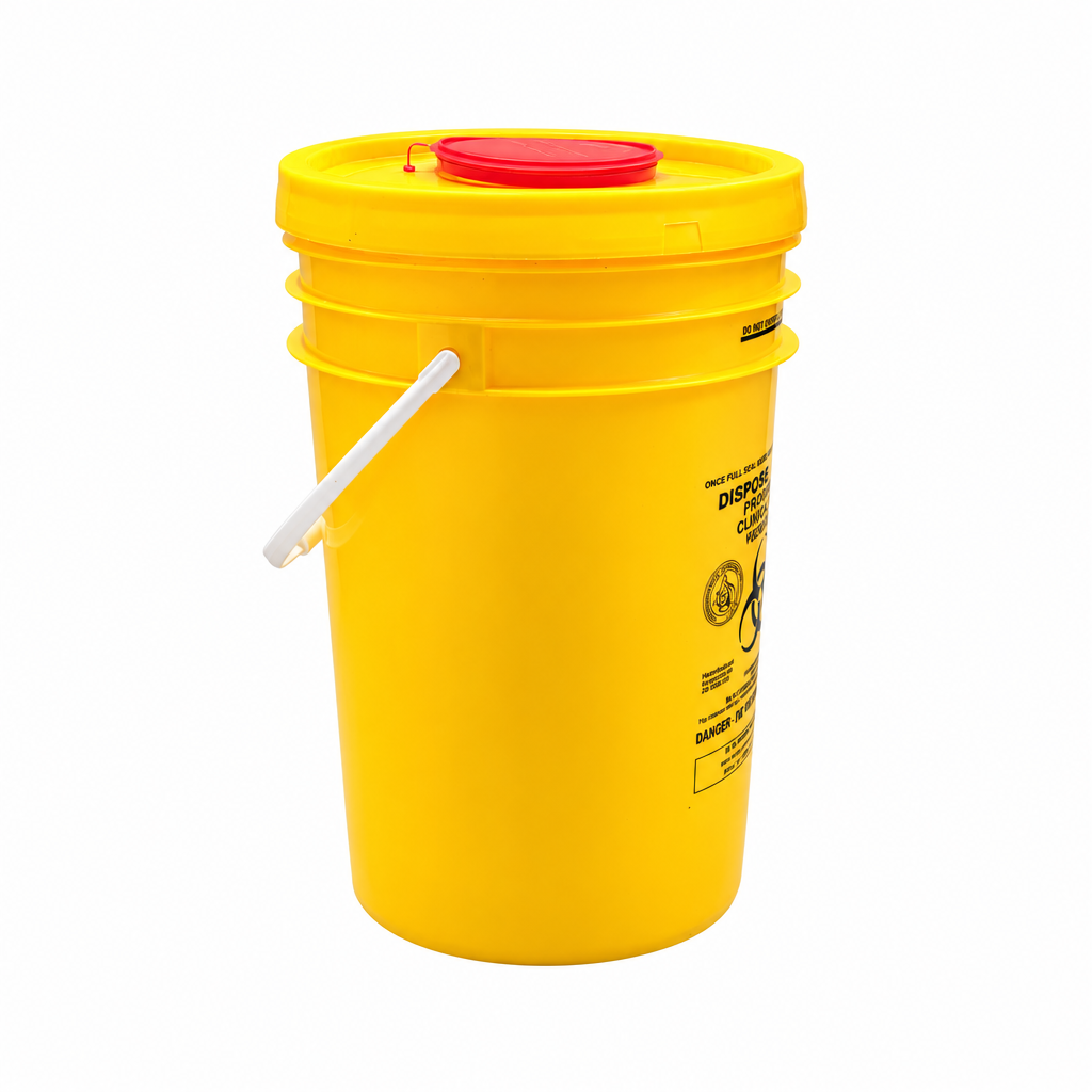 Clinical Waste Disposal Safe Bucket