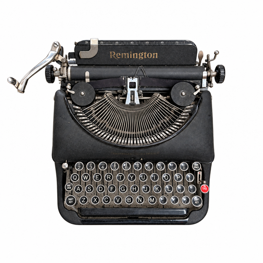 Black Remington Typewriter