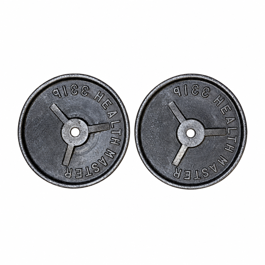 33lb Prop Weight Plates (3.3kg Each) - Set of 2