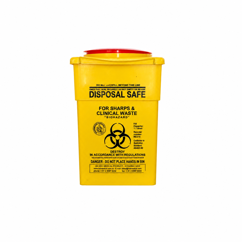 Small Clinical Waste Disposal Safe Tub