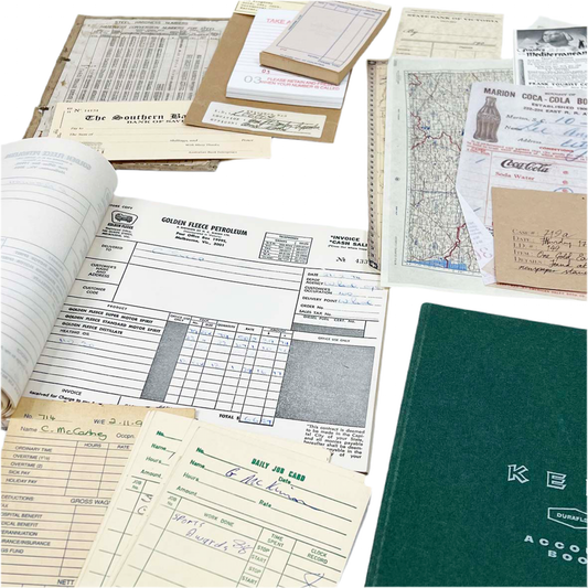 Office Related Vintage Ephemera Lot