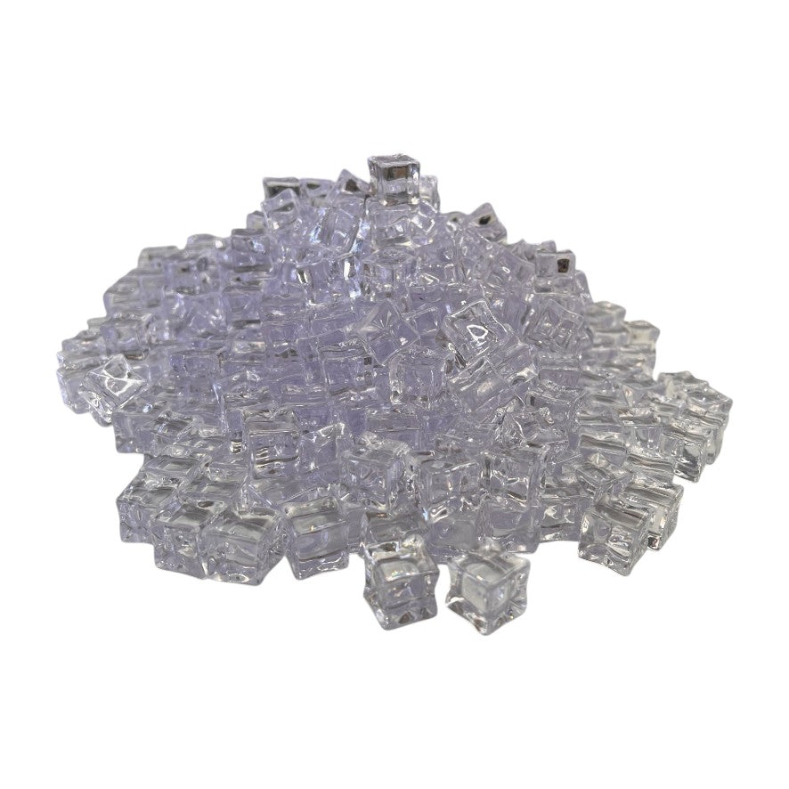 Fake Ice Cubes - Non Floating (500 pieces)