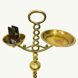 Brass Stand Up Ashtray - Style 2