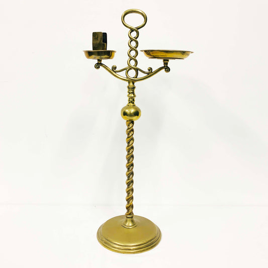 Brass Stand Up Ashtray - Style 2