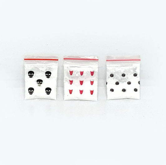 Fake Drug Baggies (Set of 15 mixed)