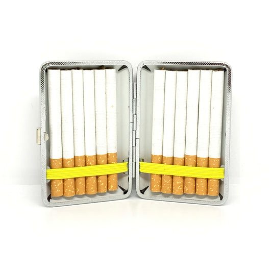 Black Snakeskin Cigarette Case