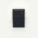 Black Snakeskin Cigarette Case