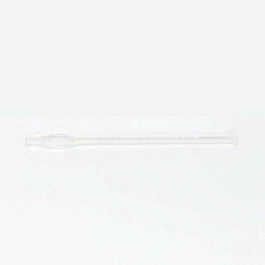 Straight Glass Powder Snorter