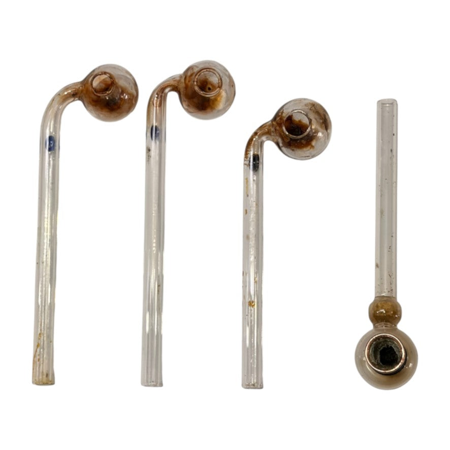 Prop "Used" Crack Pipes - Set of 4