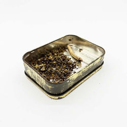 Tobacco Tin - Aged Brass