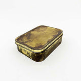 Tobacco Tin - Aged Brass