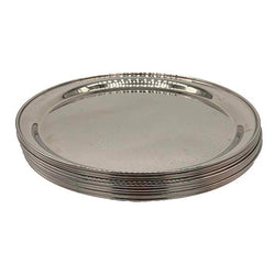 Stainless Steel Round Serving Trays