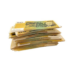 Prop Australian $50 Paper Notes (70s - 90's)