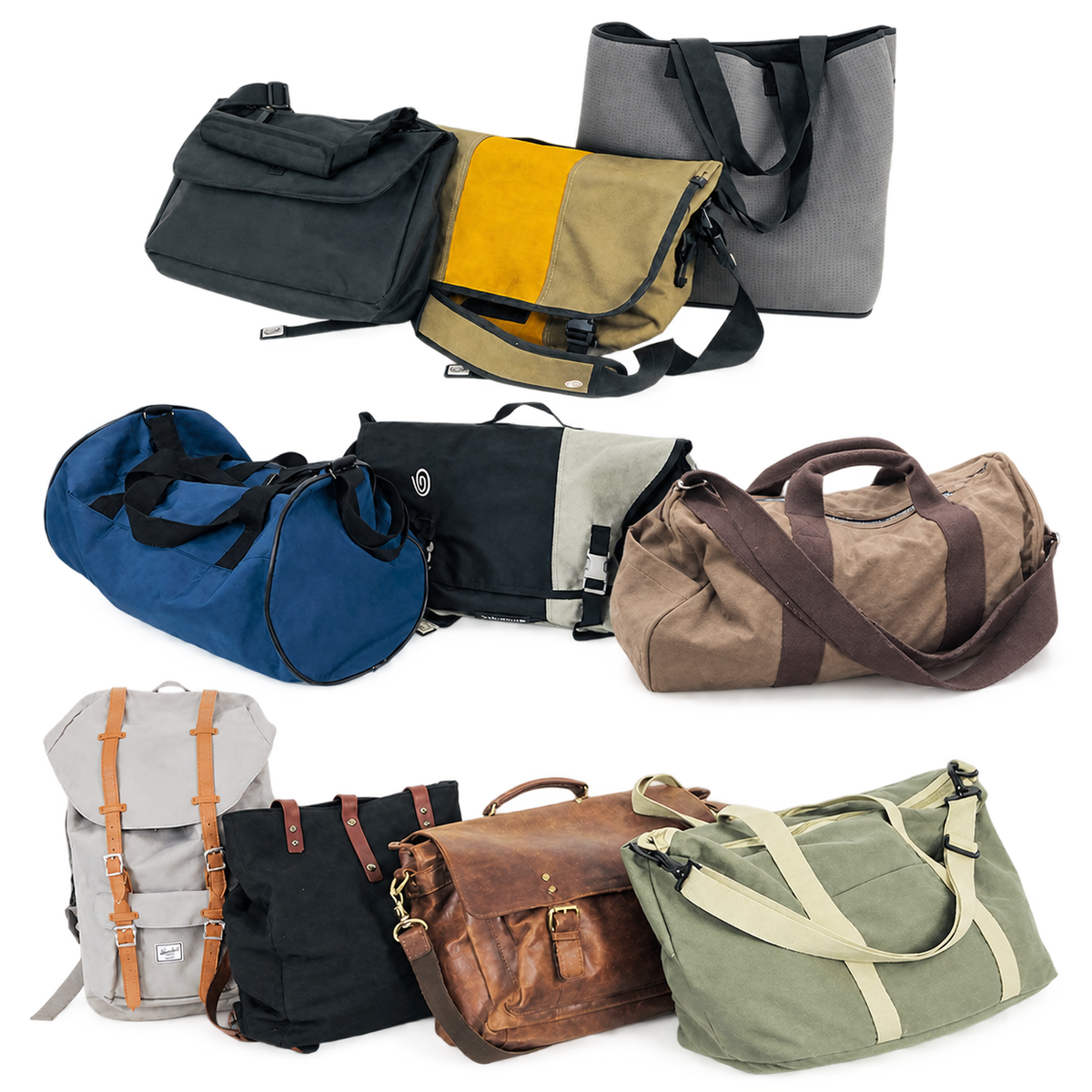 Group of 10 Urban Mixed Bags #3