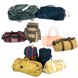 Group of 10 Mixed Duffle & Overnight Bags