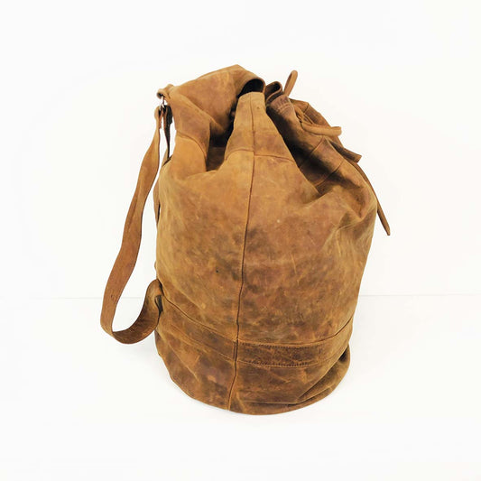 Leather Swag Bag