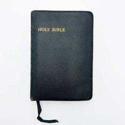 Black Leather Bible & Concordance