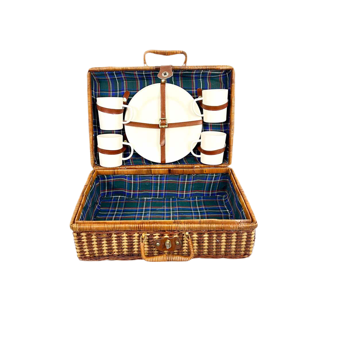 Rattan Weave Picnic Basket