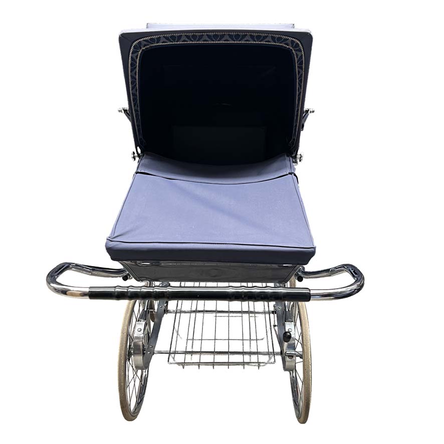 Beautiful Vintage Blue Pram