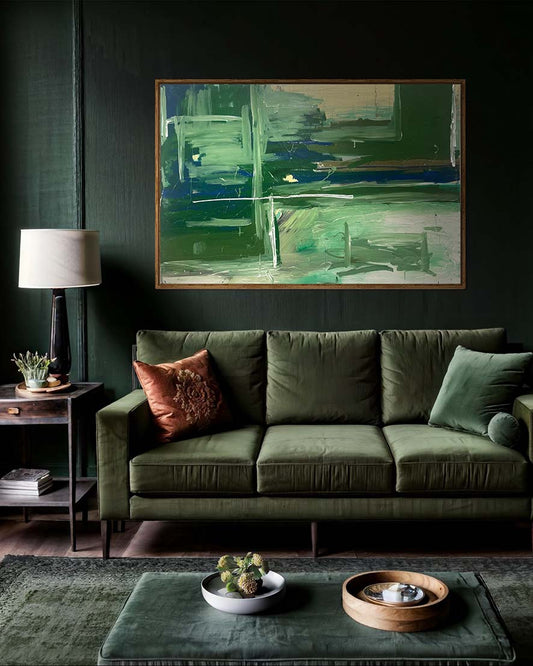 Gabrielle Reiher - Green Abstract