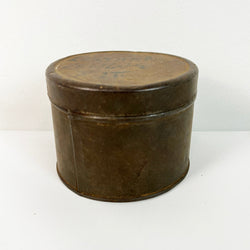 Leather Sewing Kit in Rusted Metal Tin