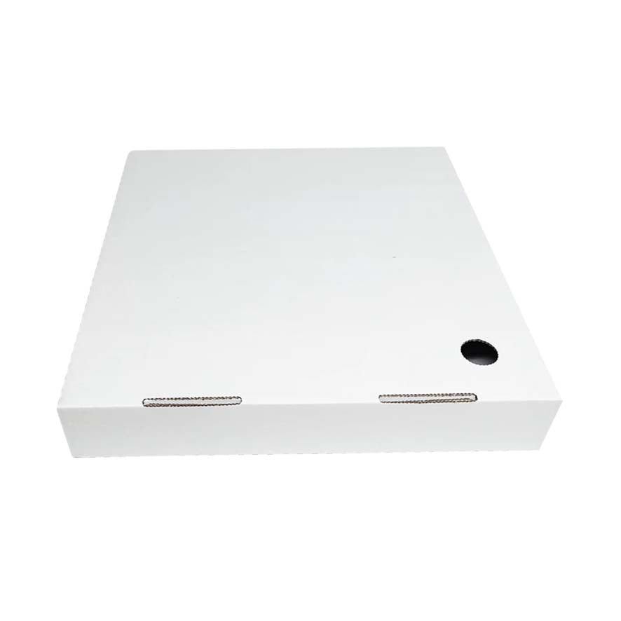 12 inch Plain White/ Kraft Brown Pizza Box (Price is for 5)