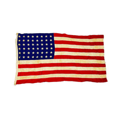 US Flag - 48 Star (Cotton - Aged)