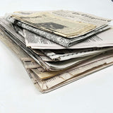 Vintage Newspaper Filler Lot