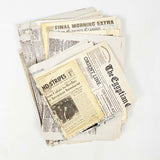 Vintage Newspaper Filler Lot