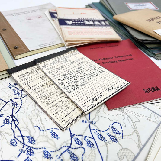 War Related Paperwork Lot - Mixed