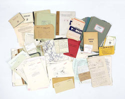 War Related Paperwork Lot - Mixed
