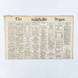 The Argus Newspaper - 1892