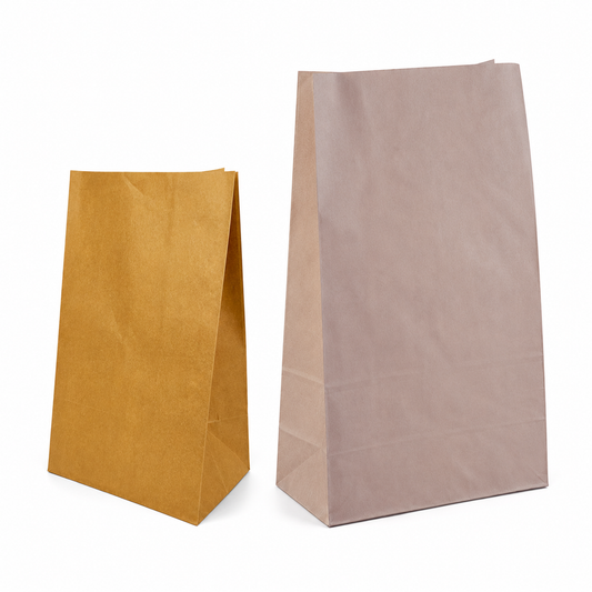 US Grocery Paper Bag (Price is for 5) - 2 Sizes