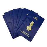 Imitation Indian Passport (70's / 80s) - Set of 7