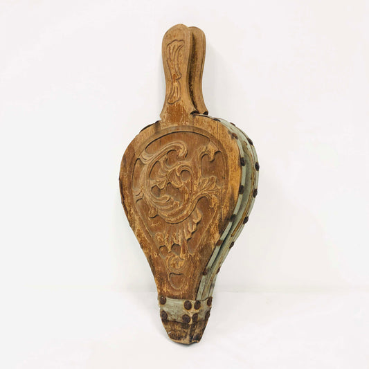 Vintage Wooden Fire Bellows