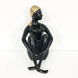 Set of African Lady Statues