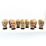 Mannequin Heads (Set of 9)