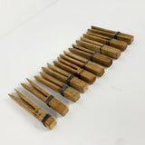 Vintage Wooden Pegs