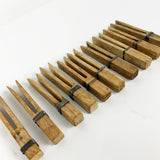 Vintage Wooden Pegs