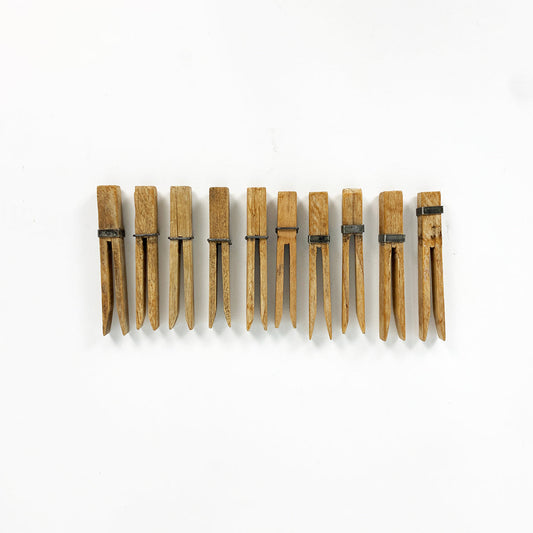 Vintage Wooden Pegs