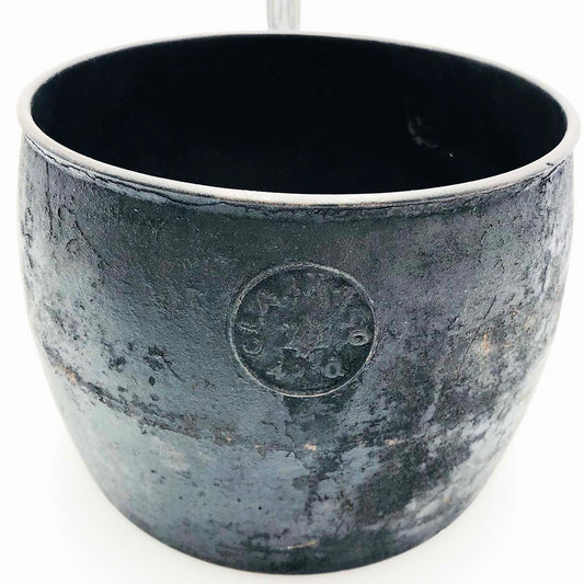 Black Wrought Iron Pot