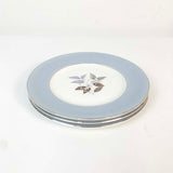 Lilac Flower & Leaf Cup, Saucer & Side Plate Set