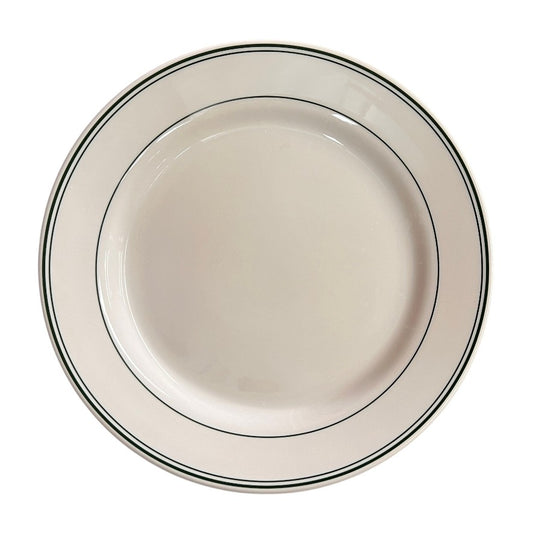 Vintage Style Green Lined Crockery Sets