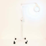 Adjustable Medical Lamp with Magnifying Lamp Head