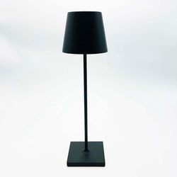 Black Battery Powered Classic Shape Table Lamps